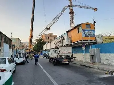 جرثقیل غرب تهران